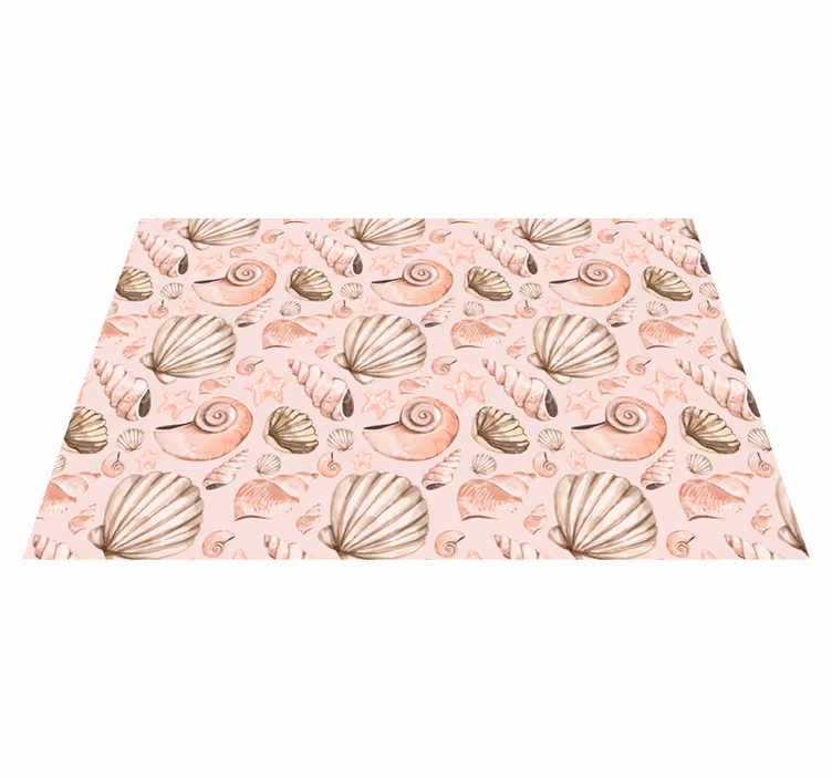Set de table original motif coquillages - TenStickers