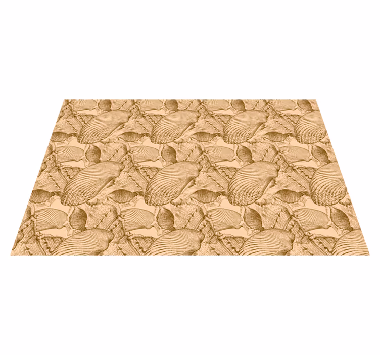 Set de table texture coquillage - TenStickers