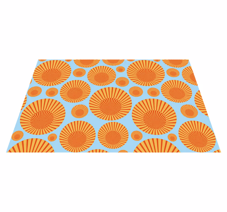 Set de table original motif circulaire éclatant - TenStickers