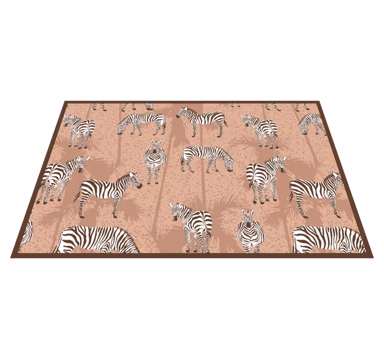 Set de table original style imprimé zèbre - TenStickers