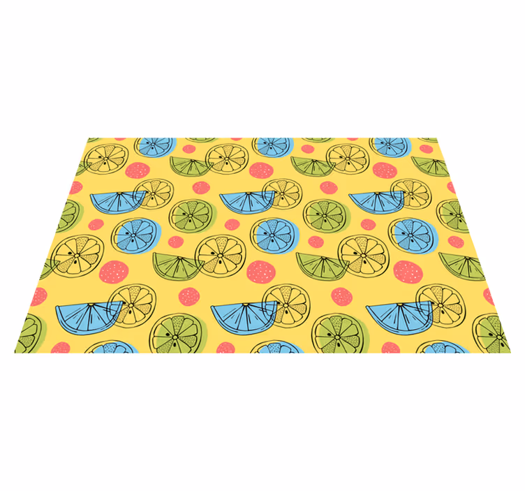Set de table original motif agrumes - TenStickers