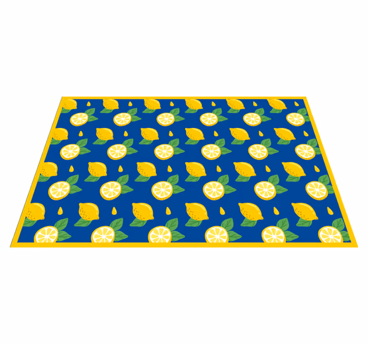 Set de table original motif citron Éclatant - TenStickers