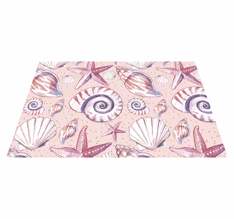 Set de table motif coquillage - TenStickers