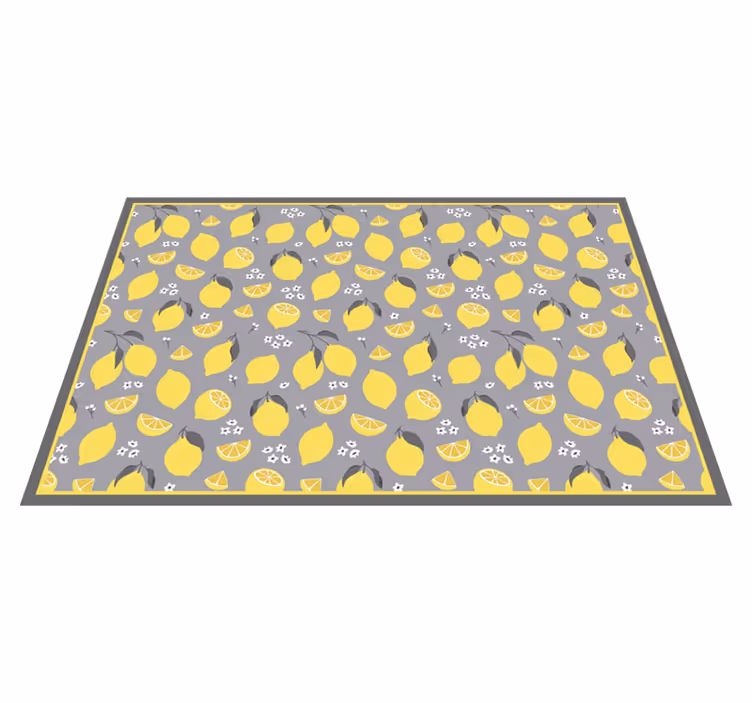 Set de table original motif citron - TenStickers