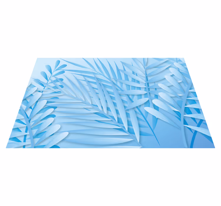 Set de table motif palmiers feuillus - TenStickers