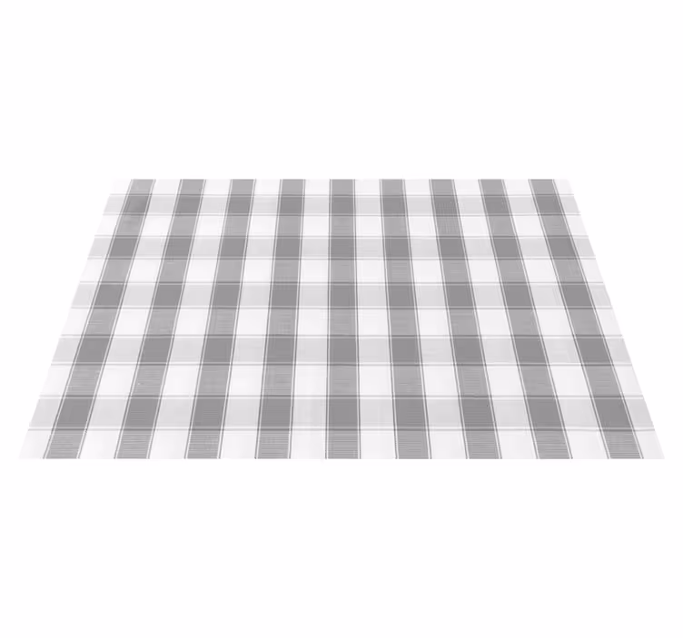 Set de table motif à carreaux classique - TenStickers
