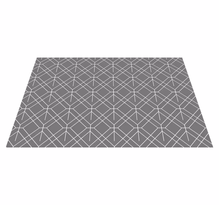 Set de table moderne surface géométrique stylée - TenStickers