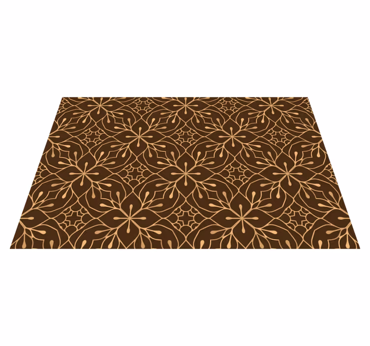 Set de table idée de fleur Élégante - TenStickers