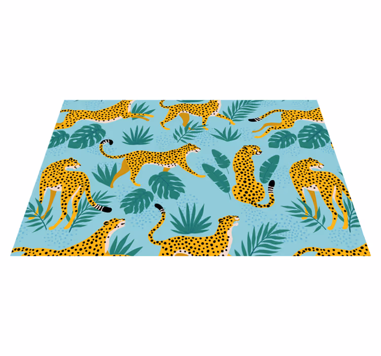 Set de table original Safari léopards - TenStickers