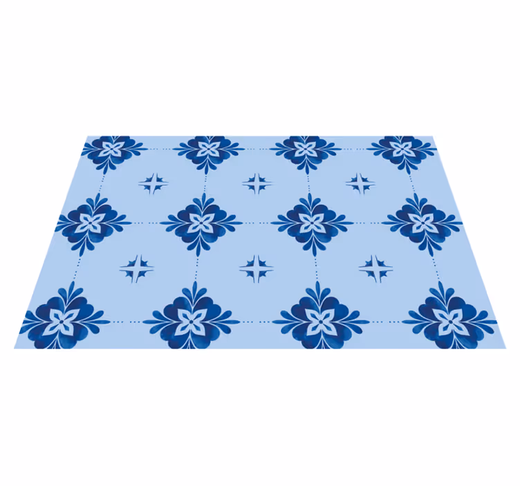 Set de table imprimé fleuri - TenStickers