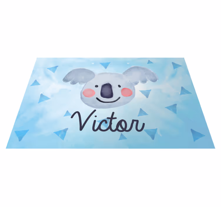 Set de table enfant visage de koala mignon - TenStickers