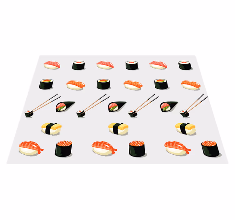 Set de table original Sushi - TenStickers