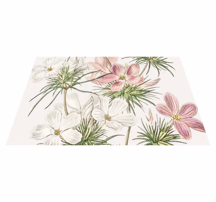 Set de table original arrangement botanique floral - TenStickers