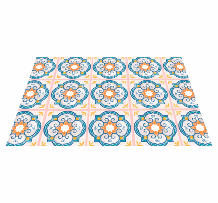 Set de table original motif botanique vibrant - TenStickers
