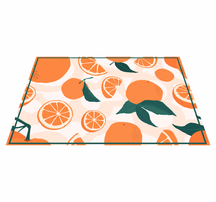 Set de table original motif tranche d'agrumes - TenStickers