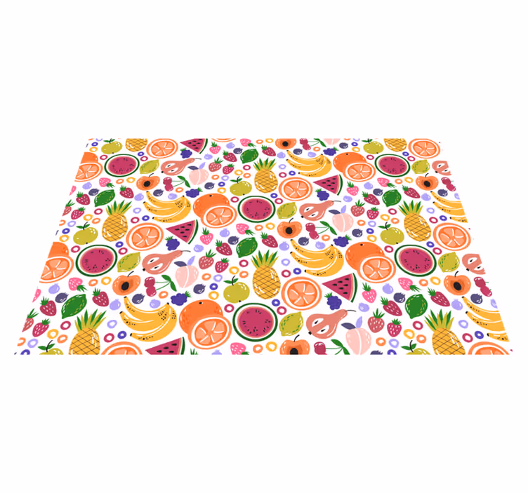 Set de table enfant imprimé motif fruits - TenStickers
