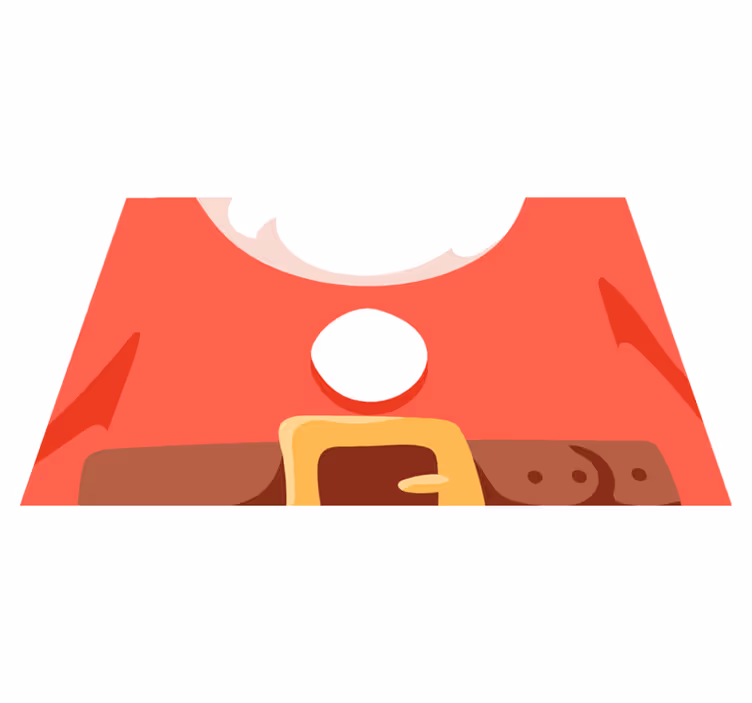 Set de table noël t-shirt père noël - TenStickers