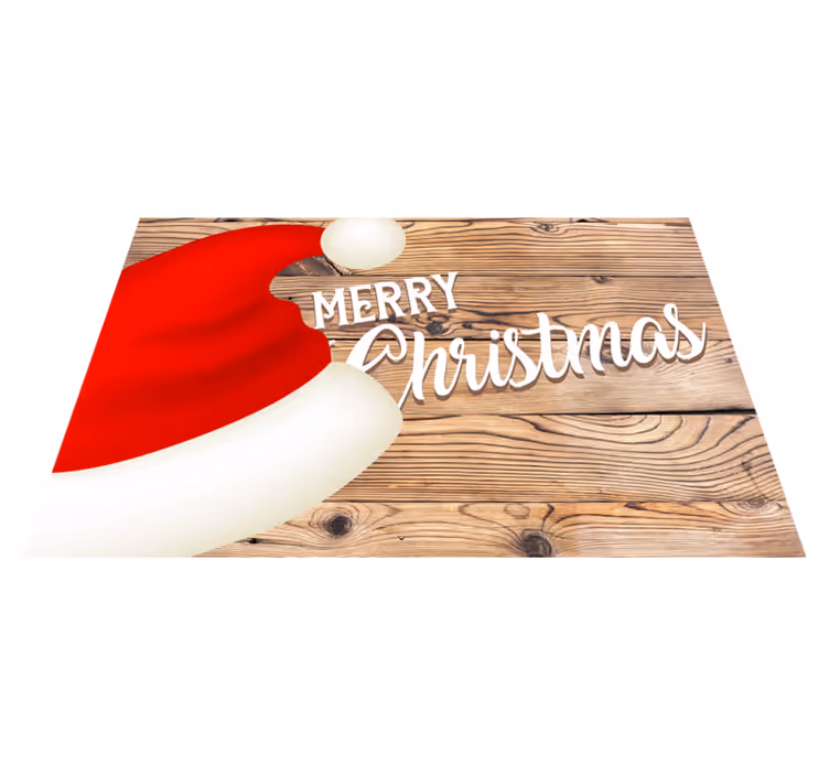 Set de table noël chapeau de noël festif - TenStickers