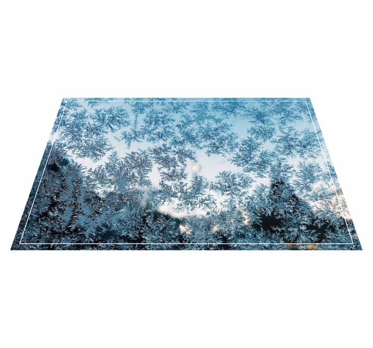 Set de table motif glace givrée - TenStickers