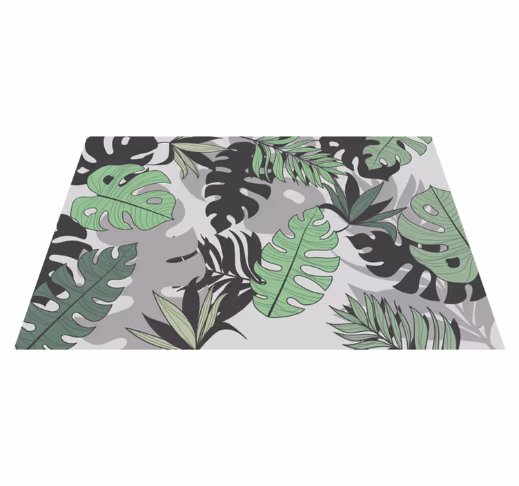 Set de table motif feuilles tropicales - TenStickers