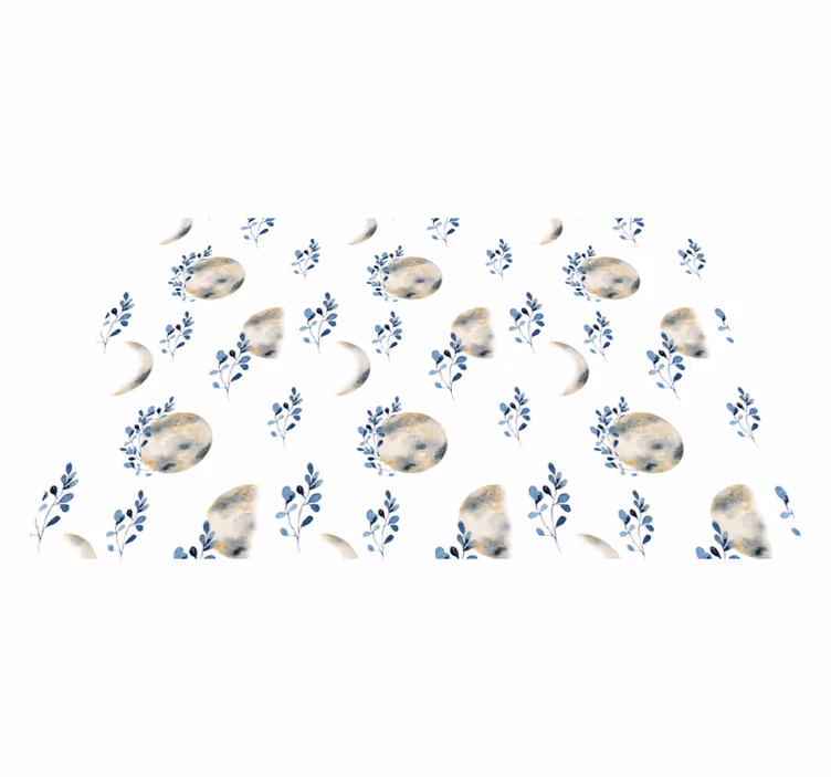 Set de table original motifs lunaires célestes - TenStickers