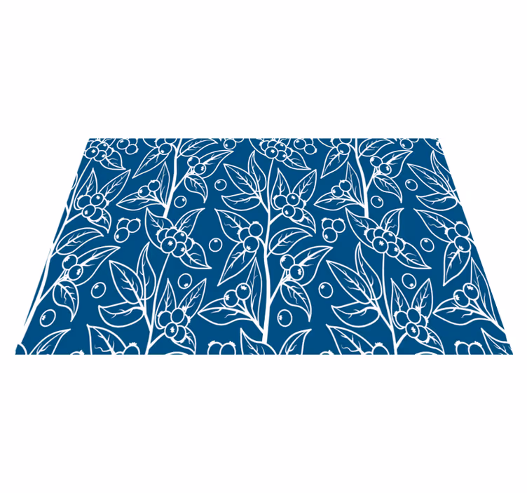 Set de table motif floral délicat - TenStickers