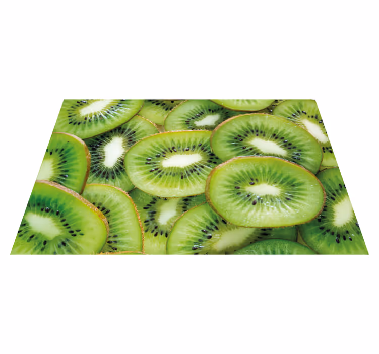 Set de table tranches de kiwi frais - TenStickers