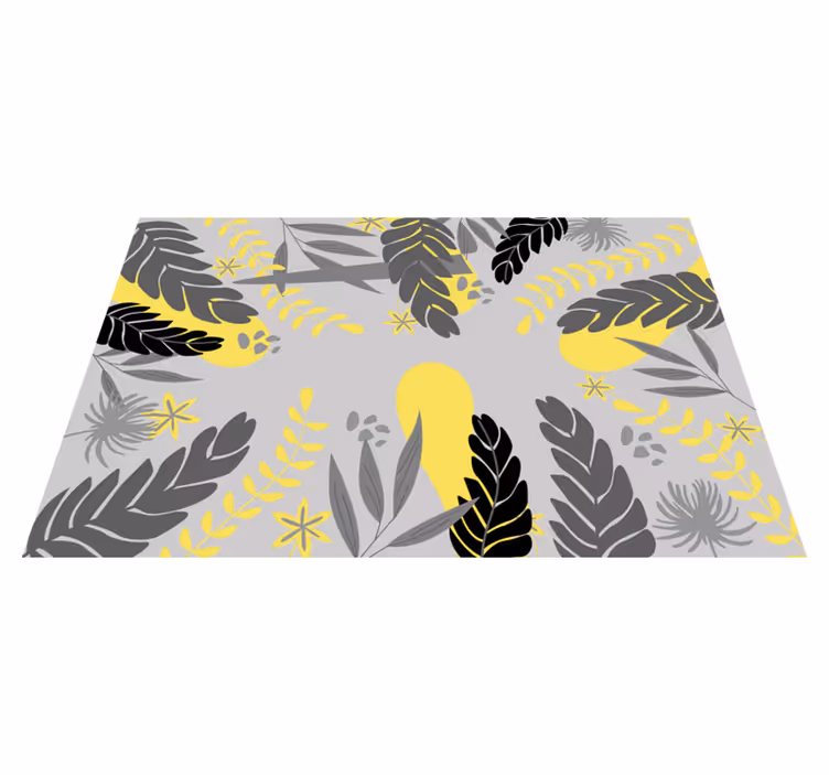 Set de table original Plantes pantone - TenStickers