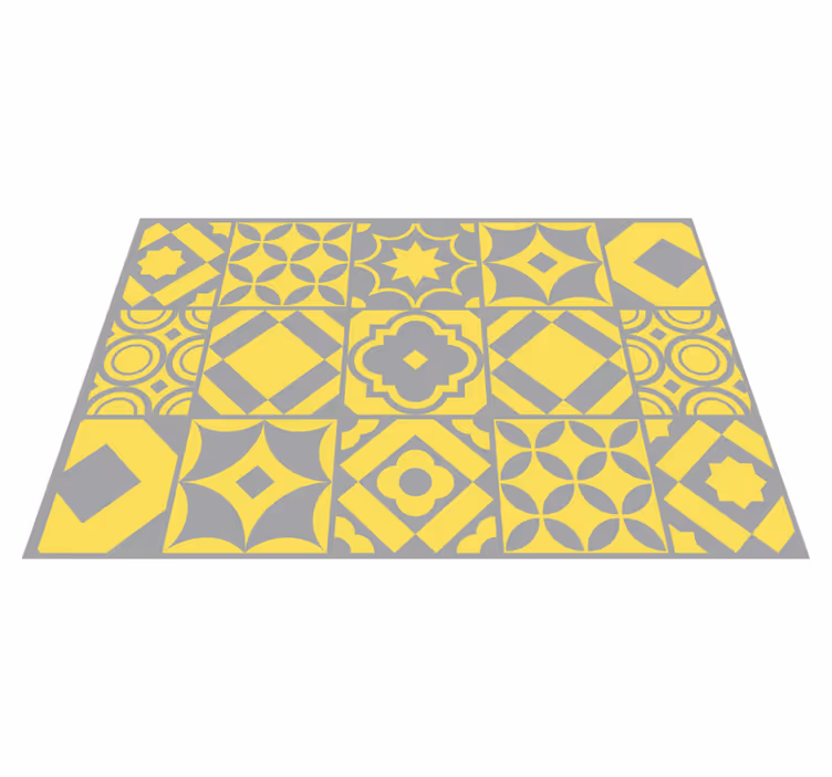 Set de table motifs géométriques - TenStickers