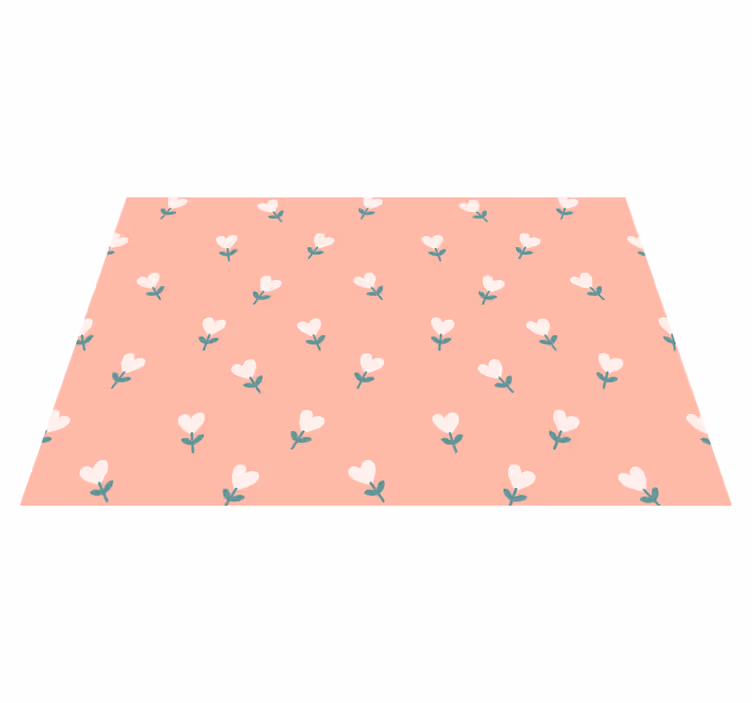 Set de table original motif floral charmant - TenStickers