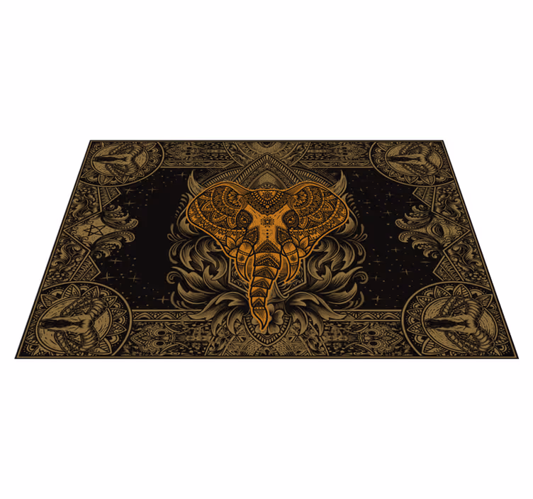 Set de table original motif éléphant complexe - TenStickers