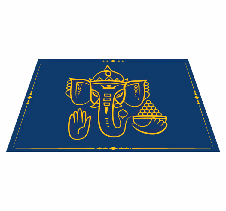 Set de table original motif ganesha traditionnel - TenStickers