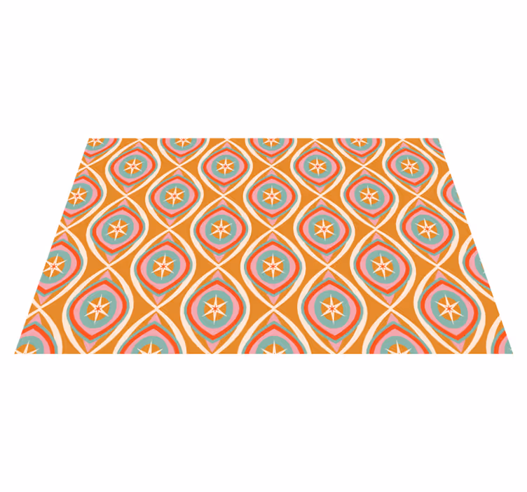 Set de table original motif étoiles colorées - TenStickers