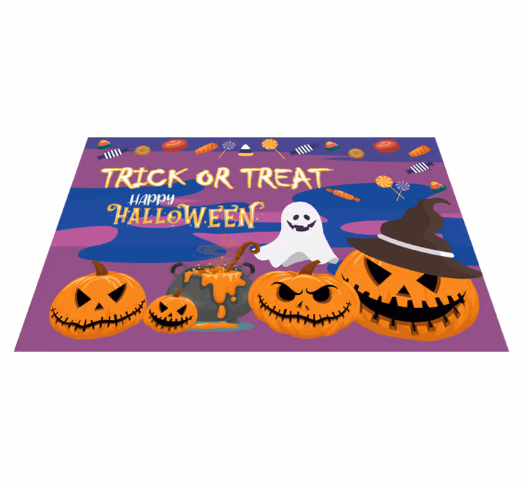 Set de table halloween trick or treat - TenStickers
