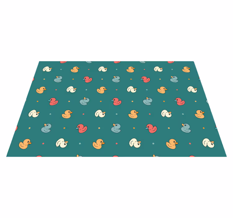 Set de table enfant motif canard coloré - TenStickers