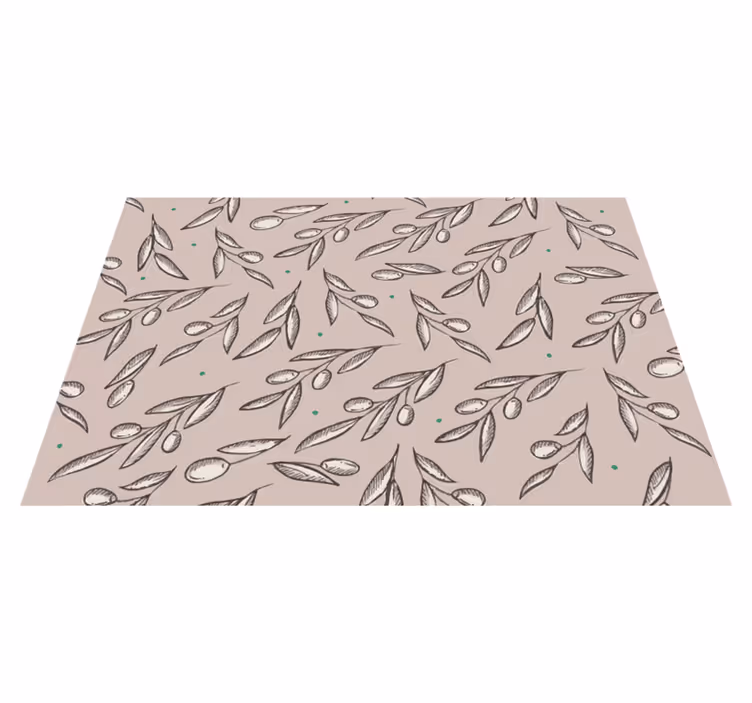 Set de table concept feuille Élégante - TenStickers
