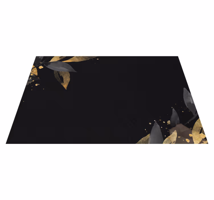 Set de table élégant motifs de feuilles raffinées - TenStickers
