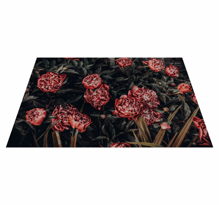 Set de table fleurs vibrantes en Éclosion - TenStickers