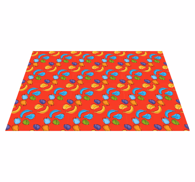 Set de table original motif fruits colorés - TenStickers