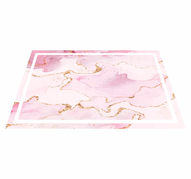 Set de table motif marbre sophistiqué - TenStickers