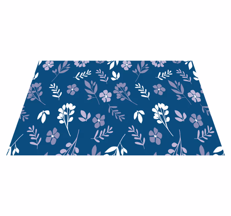 Set de table motif floral botanique - TenStickers