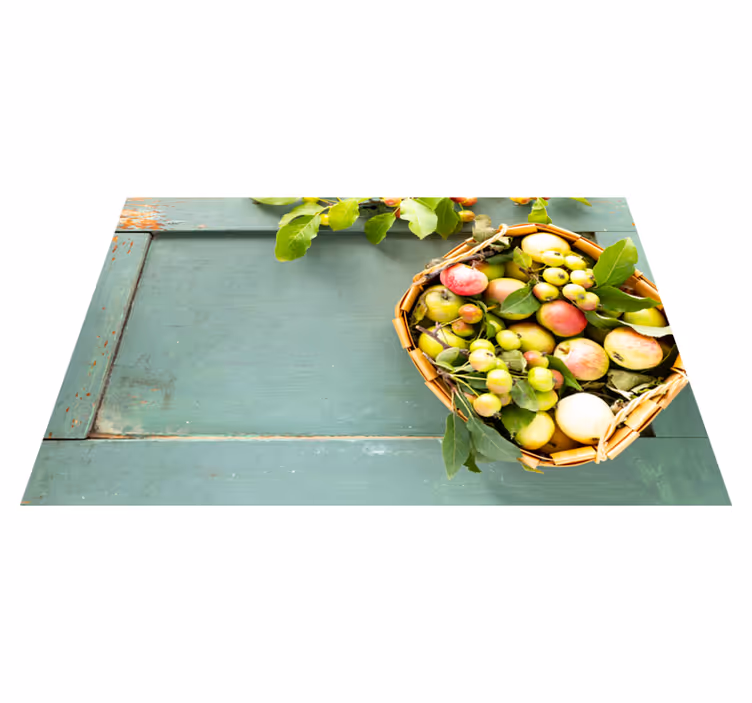 Set de table maison arrangement de fruits - TenStickers