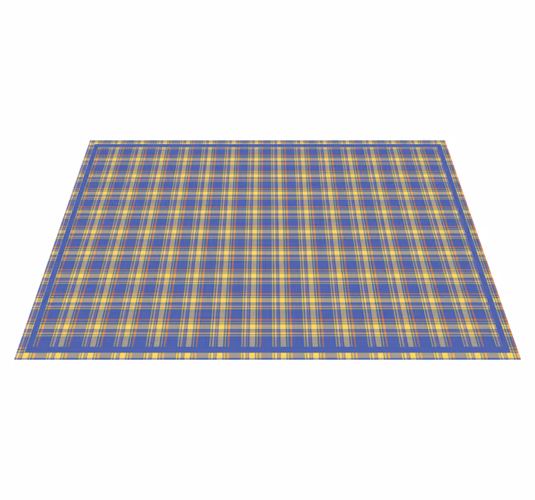 Set de table surface à motif à carreaux - TenStickers