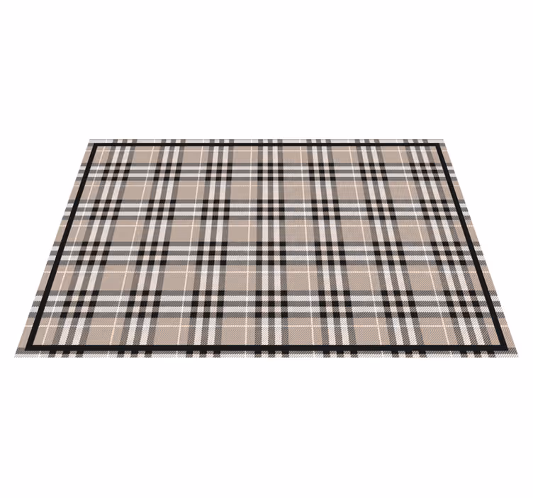 Set de table motif vichy classique - TenStickers