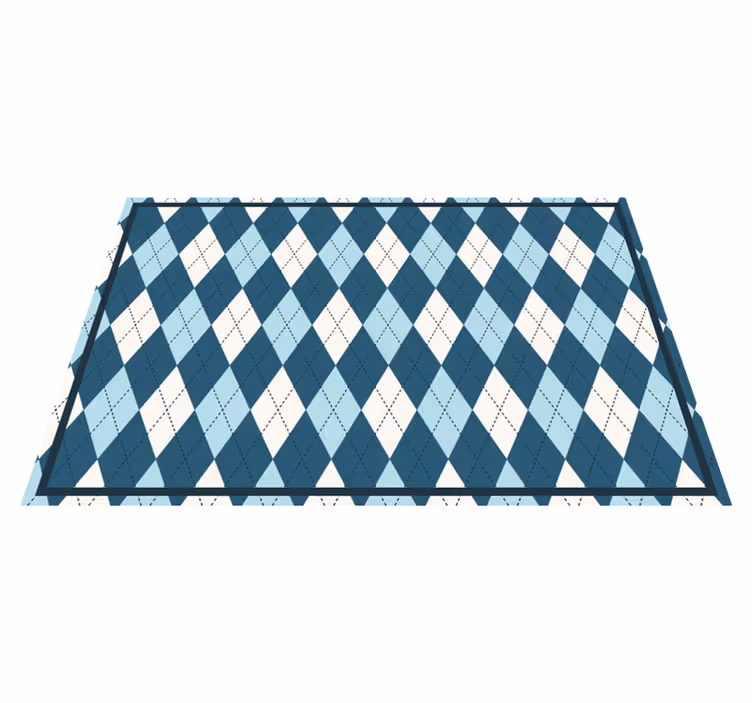 Set de table moderne style losanges harlequin - TenStickers