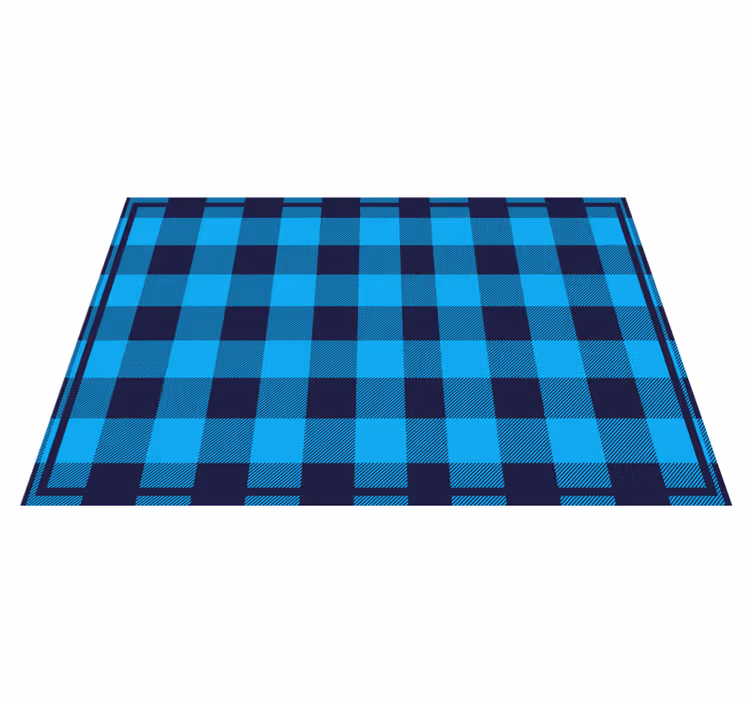 Set de table à motif carreaux - TenStickers