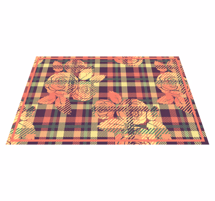 Set de table arrangement en grille botanique - TenStickers