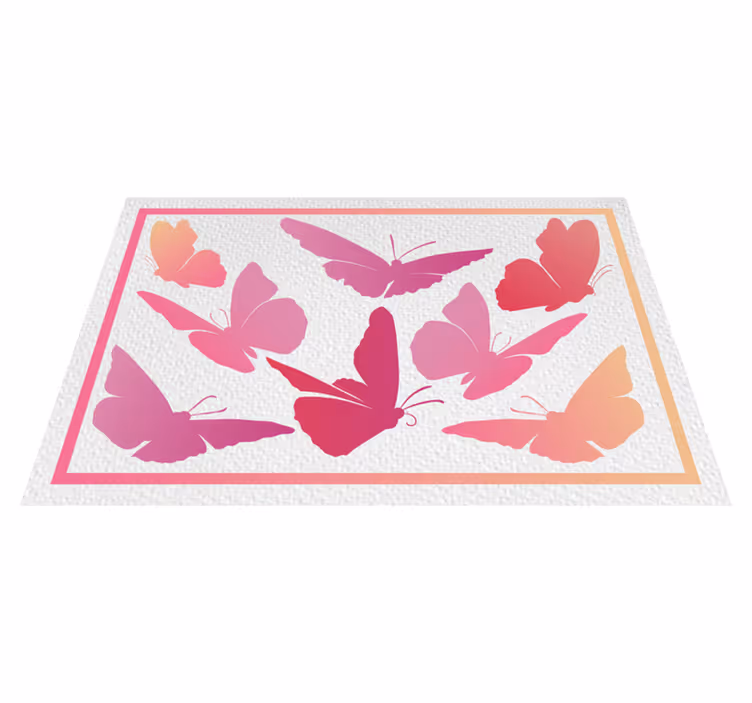 Set de table enfant Écusson papillon Éclatant - TenStickers