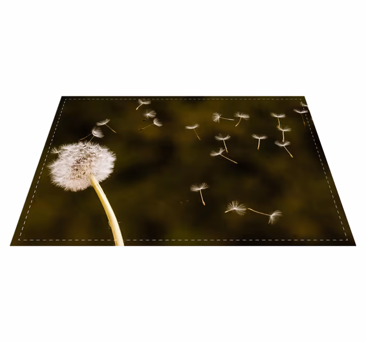 Set de table original graines de pissenlit flottantes - TenStickers