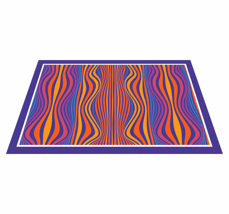 Set de table motifs de lignes courbes - TenStickers